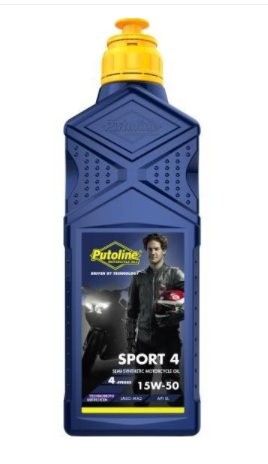 Huile moteur 4T sport 4R 15W50 semi-synthétique 1L Putoline 74392