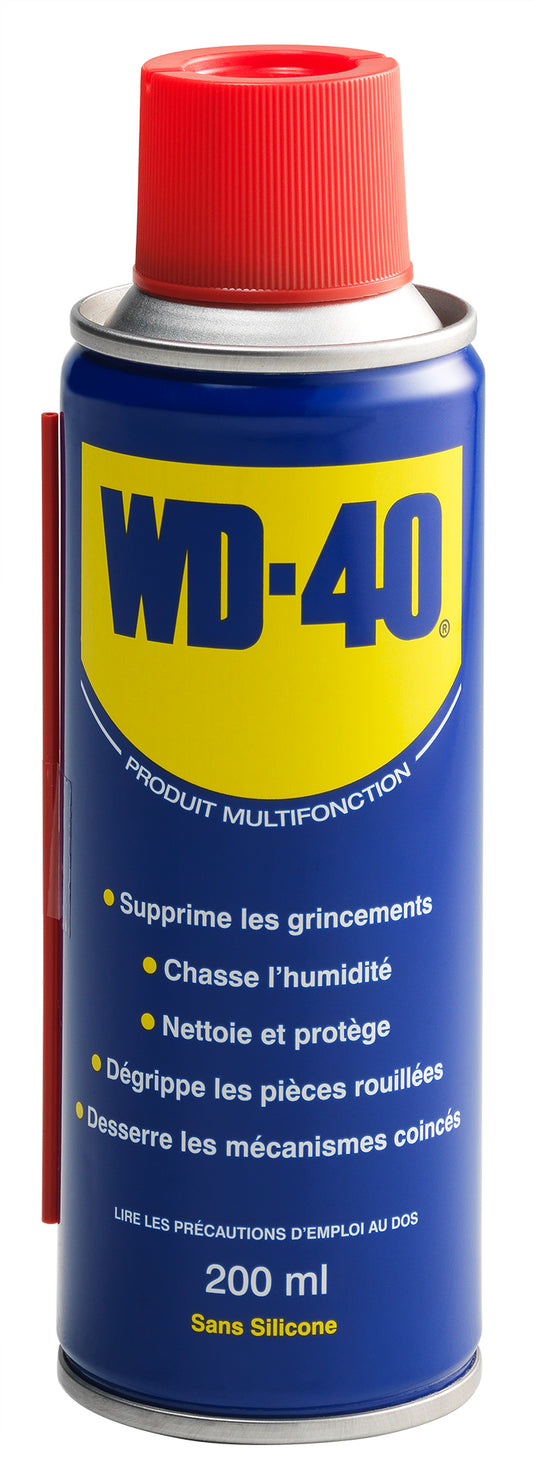 WD-40 Multi Fonctions 200 mL Nettoyant pour moteur