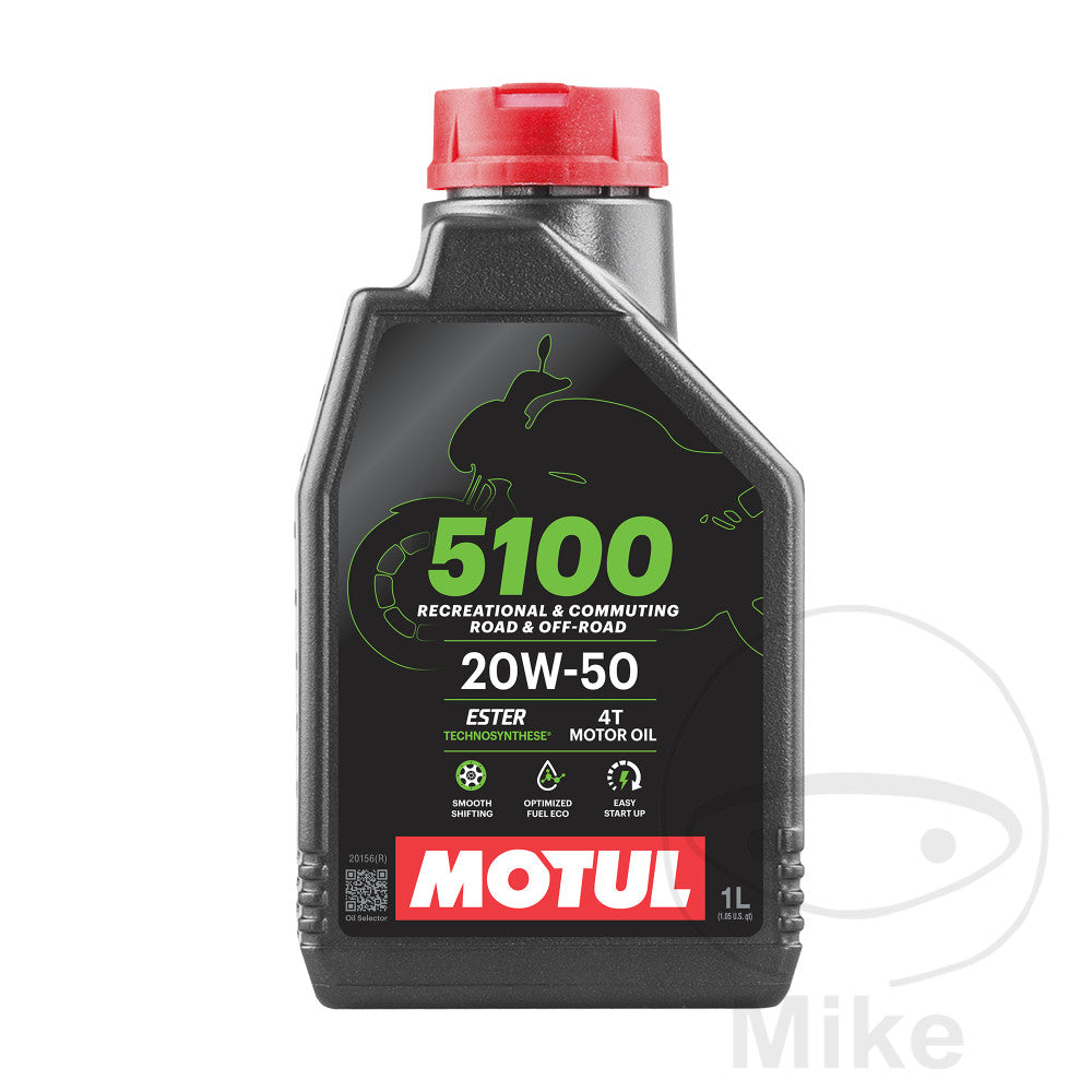 Huile moteur Motul 20W50 4T 1L MTL HC-SYN 5100