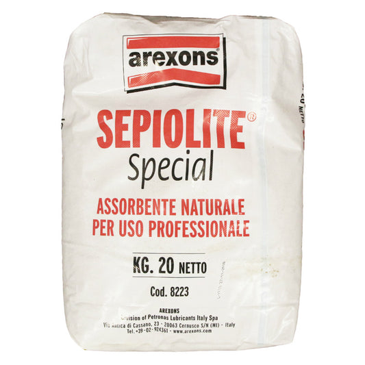 Absorbant Arexons pour huile, produit chimique et eau - Granules 20 kg
