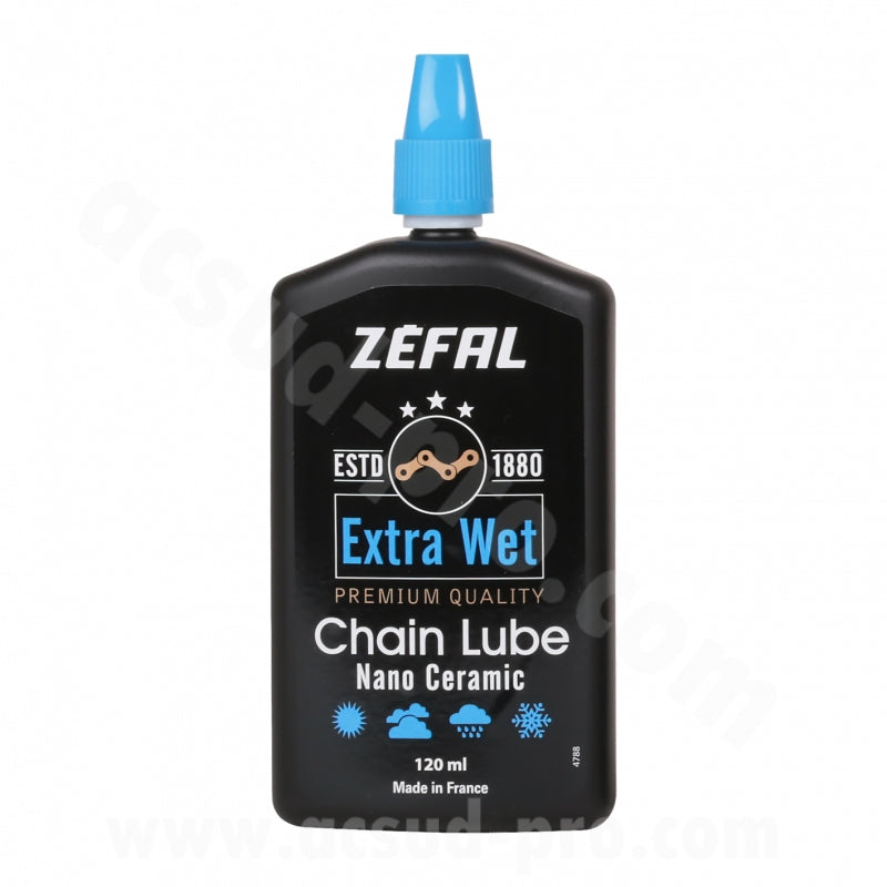 Lubrifiant chaîne Zéfal Extra Wet 120 ml