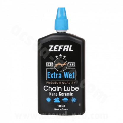 Lubrifiant chaîne Zéfal Extra Wet 120 ml