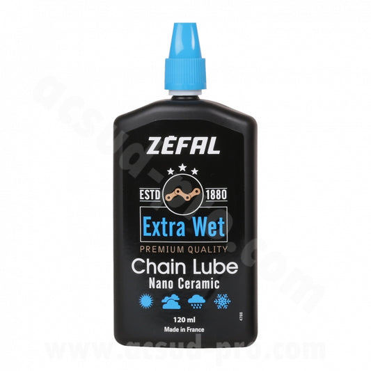 Lubrifiant chaîne Zéfal Extra Wet 120 ml