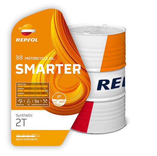 Huile Repsol 208 L Smarter Synthetic 2T