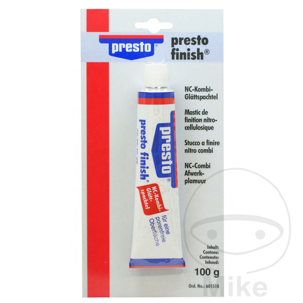 Mastic de lissage gris 100 g Presto
