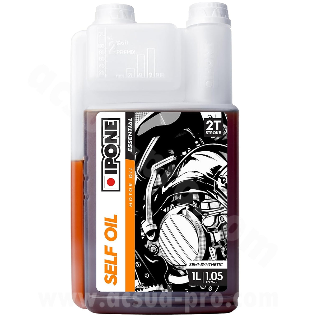 Huile Ipone 2T Self Oil 1 L