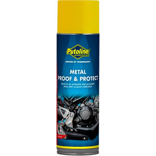 Cire protection métaux Proof and Protect spécial métaux aérosol 500 ml Putoline 74450