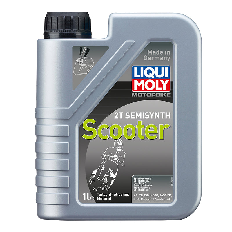 Huile moteur 2 temps semi-synthétique Liqui Moly Scooter Street 2T 1 l