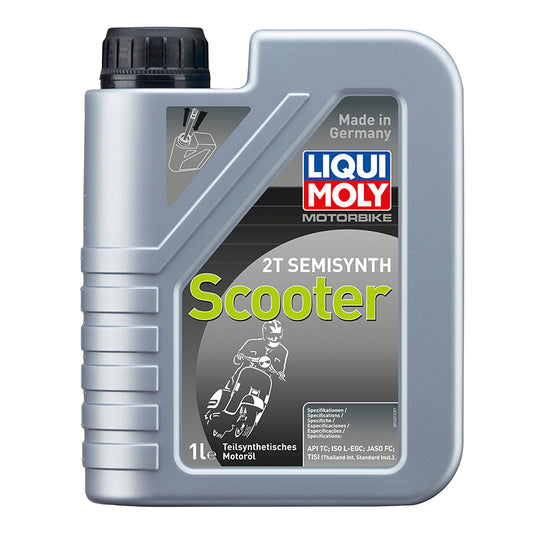 Huile moteur 2 temps semi-synthétique Liqui Moly Scooter Street 2T 1 l