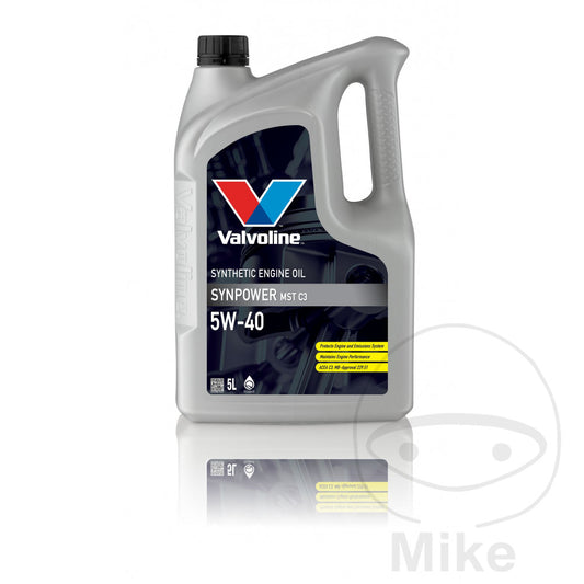 Huile moteur Valvoline Synpower Mobile 5W40 MST C3 5 litres