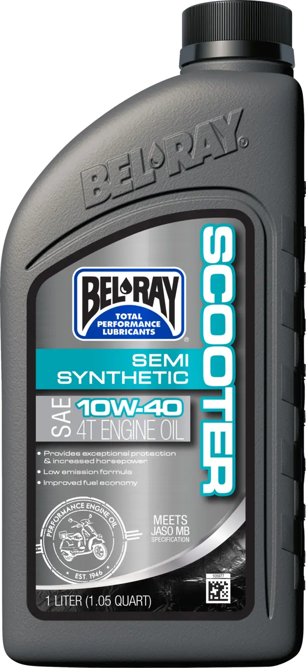 Huile moteur semi-synthétique BEL-RAY 10W-40