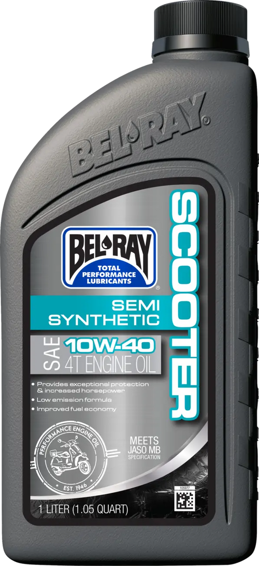 Huile moteur semi-synthétique BEL-RAY 10W-40