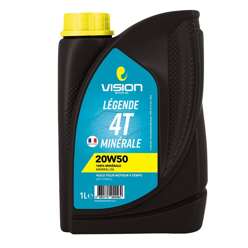 Vision Legend Huile moteur 4T 20W50 MA2 minérale 1L