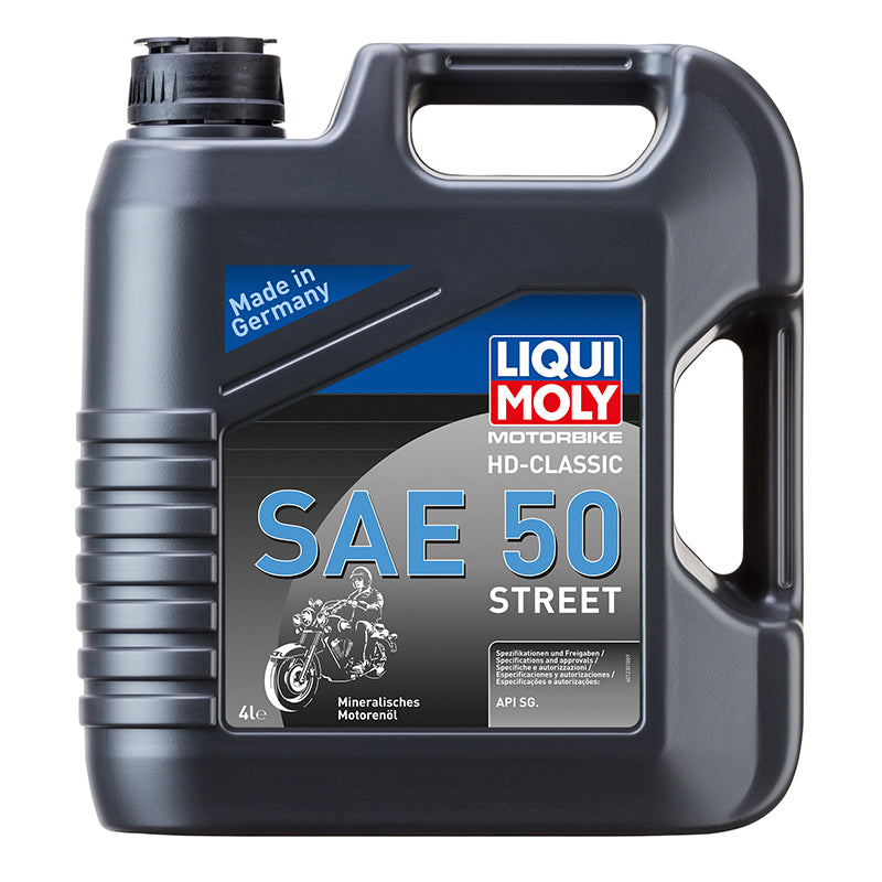 Huile moteur 4 temps Liqui Moly HD-Classic SAE 50 minérale 4 l