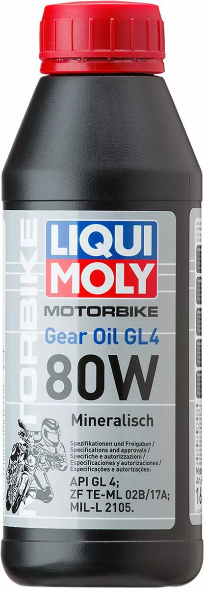 Huile de transmission LIQUI MOLY Gearoil GL4 80W 500 ml