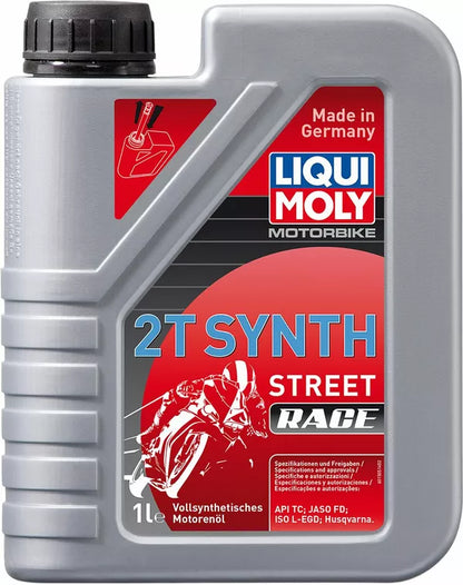 Huile moteur 2 temps Liqui Moly Street Race 2T synthétique 1 L