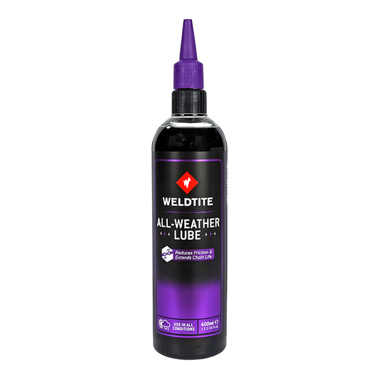 Lubrifiant chaîne vélo Weldtite All Weather Teflon 400ml