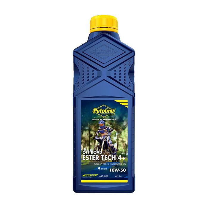 Huile moteur 4T Ester Tech Off Road 4+ 10W50 synthèse 1L Putoline 70636