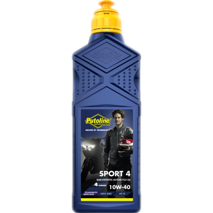 Huile moteur 4T sport 4R 10W40 semi-synthétique 1L Putoline 74384