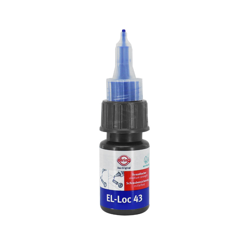 Frein filet Elring EL-LOC43 bleu résistance moyen 10 ml
