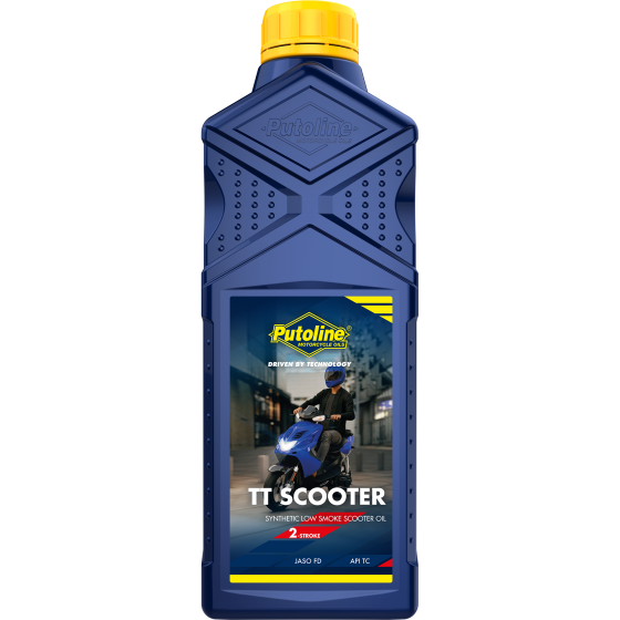 Huile 2 temps synthétique Putoline Scooter TT 1L
