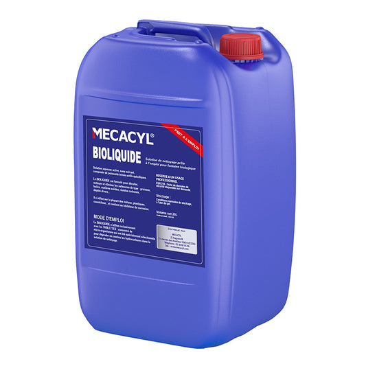 Nettoyant-dégraissant fontaine Mecacyl bioliquide bidon 20 L
