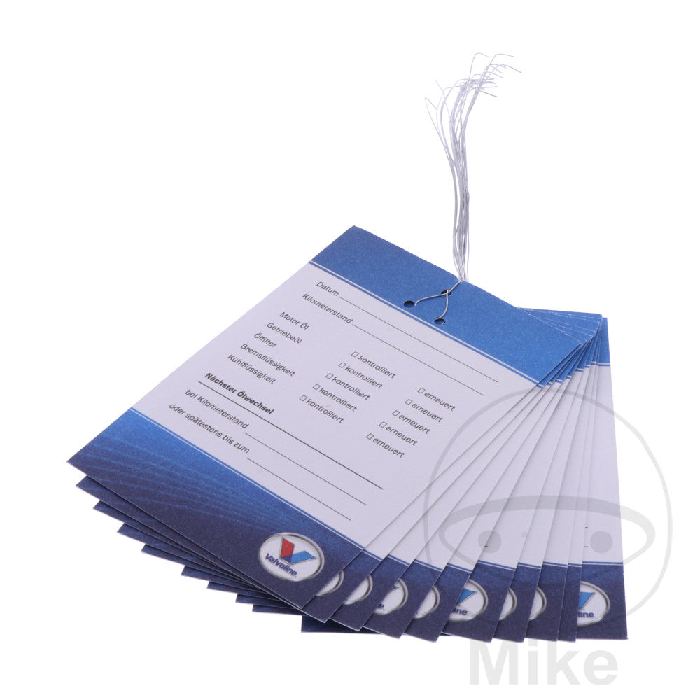 Kit de maintenance Valvoline Anhänger OELWECHS 10ST