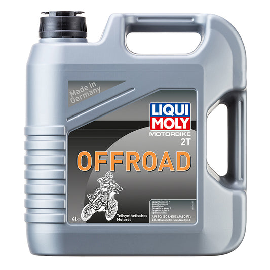 Huile moteur 2 temps Liqui Moly semi-synthétique offroad 2T 4 l