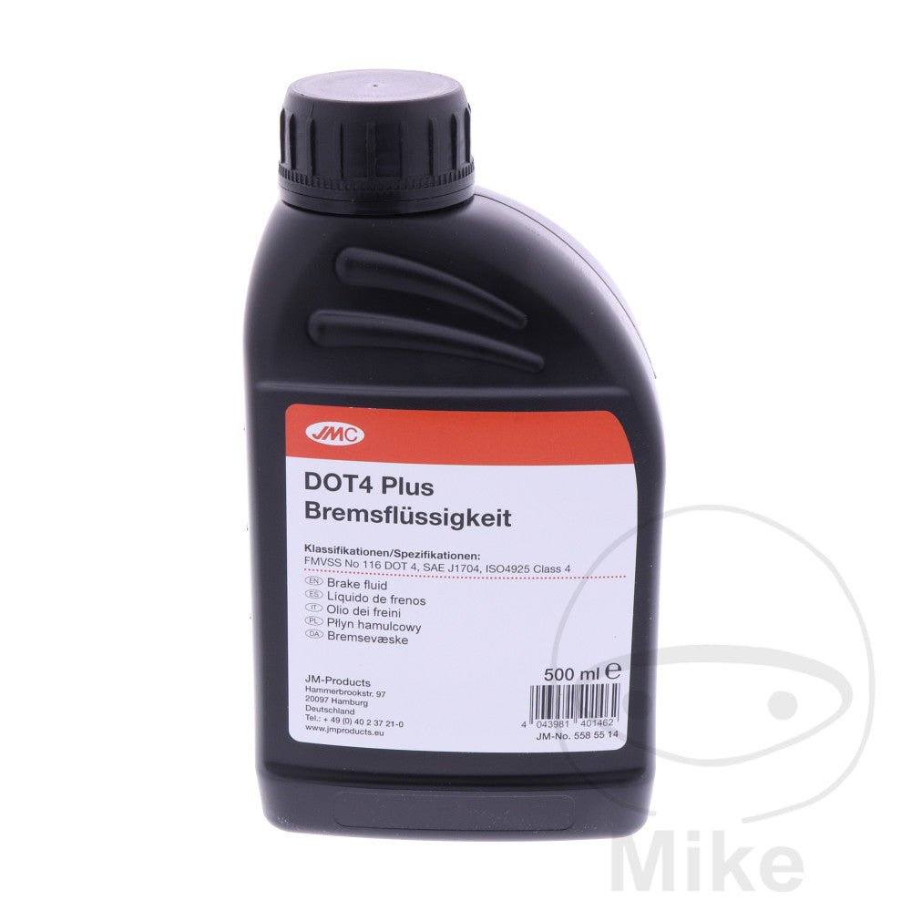 Liquide de frein DOT4 PLUS 0,5L JMC