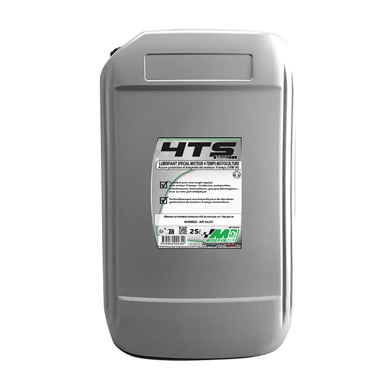 Huile moteur 4 temps MINERVA synthèse 10W30 (25L)