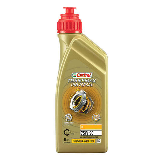 Huile de transmission Castrol Transmax Universal LL 75W90 synthétique 1 L
