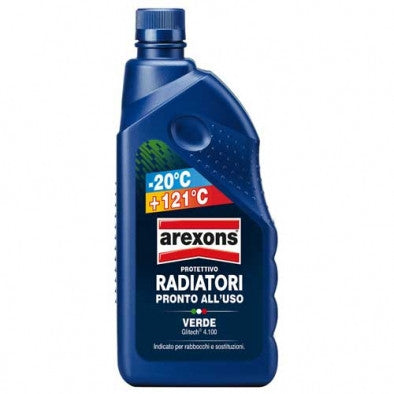 Liquide de refroidissement vert universel 1L -20°C/+121°C Arexons