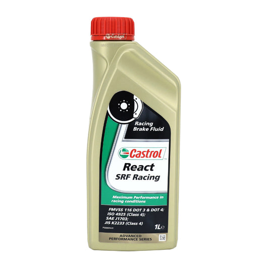Liquide de frein Castrol React SRF Racing 1L synthétique compétition
