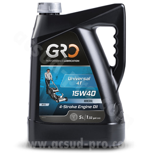 Huile moteur Global Racing Oil 4T Universal 15W40 multigrade 5L