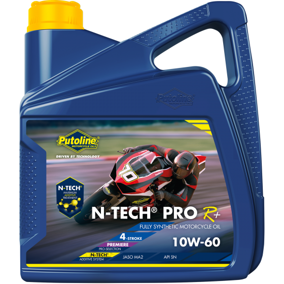 Huile moteur 4 temps Putoline N-Tech Pro R+ 10W-60 4L