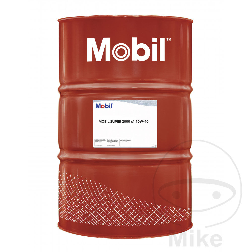Huile moteur Mobil 10W40 SUP2000 60 litres avec robinet de vidange