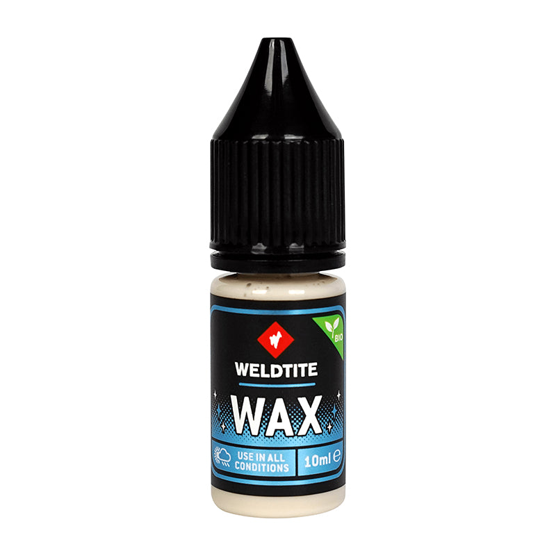 Lubrifiant chaîne vélo Weldtite Wax cire sèche 10 ml résistant à l'eau