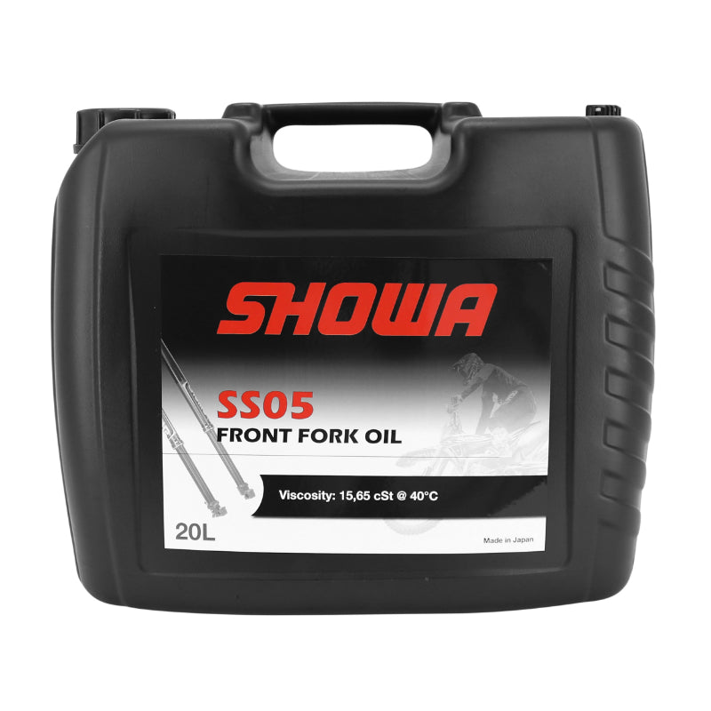 Huile de fourche Showa SS05 viscosité 15,65 CST à 40° 5W 20L