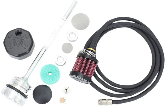 Jauge d'huile ventilée noire FEULING PARTS BLK17+FLH
