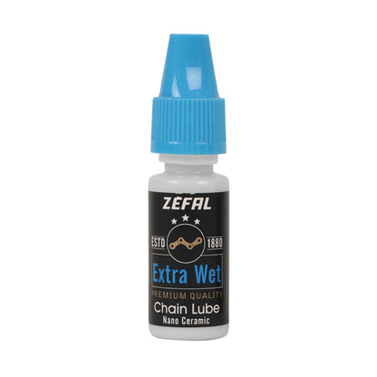 Lubrifiant chaîne vélo Zéfal Extra Wet toutes conditions 10 ml