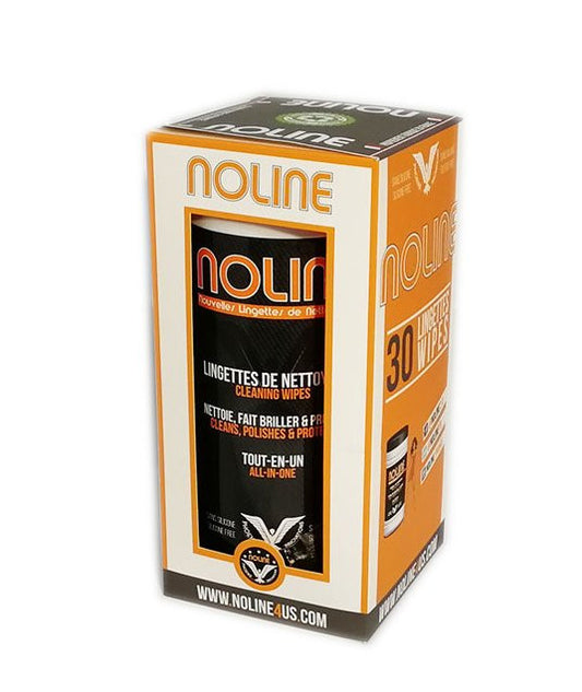 NOLINE 30 Lingettes Microfibre Pro Nettoyantes Lustrantes pour Jantes