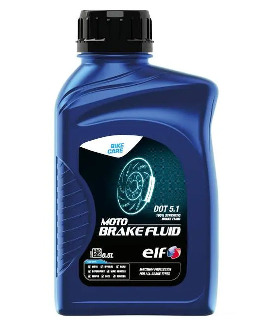 Liquide de frein ELF Moto DOT 5.1 500 ml