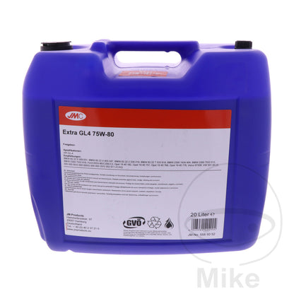 Huile boîte de vitesse GL4 75W80 20L JMC EXTRA Alternative 5580456