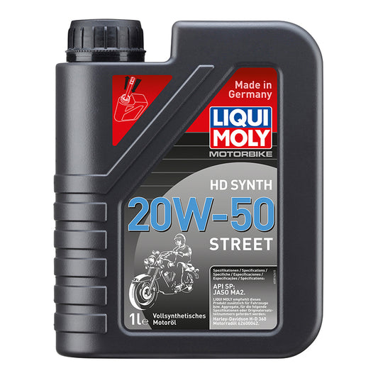 Huile moteur 4 temps Liqui Moly synthétique 20W50 (1 l)