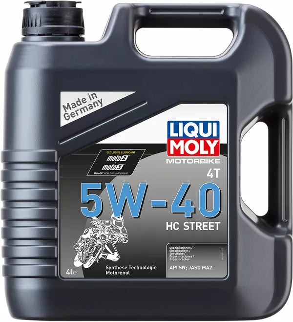 Liqui Moly Huile moteur 4T 5W-40 HC Street 4L