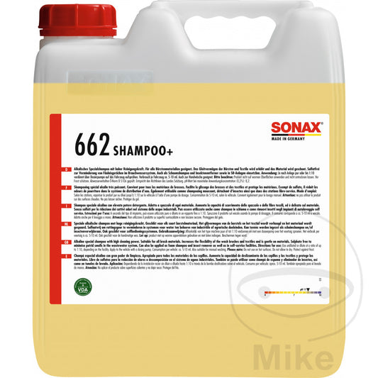 Shampoing SX 10 litres Sonax avec robinet de vidange 556