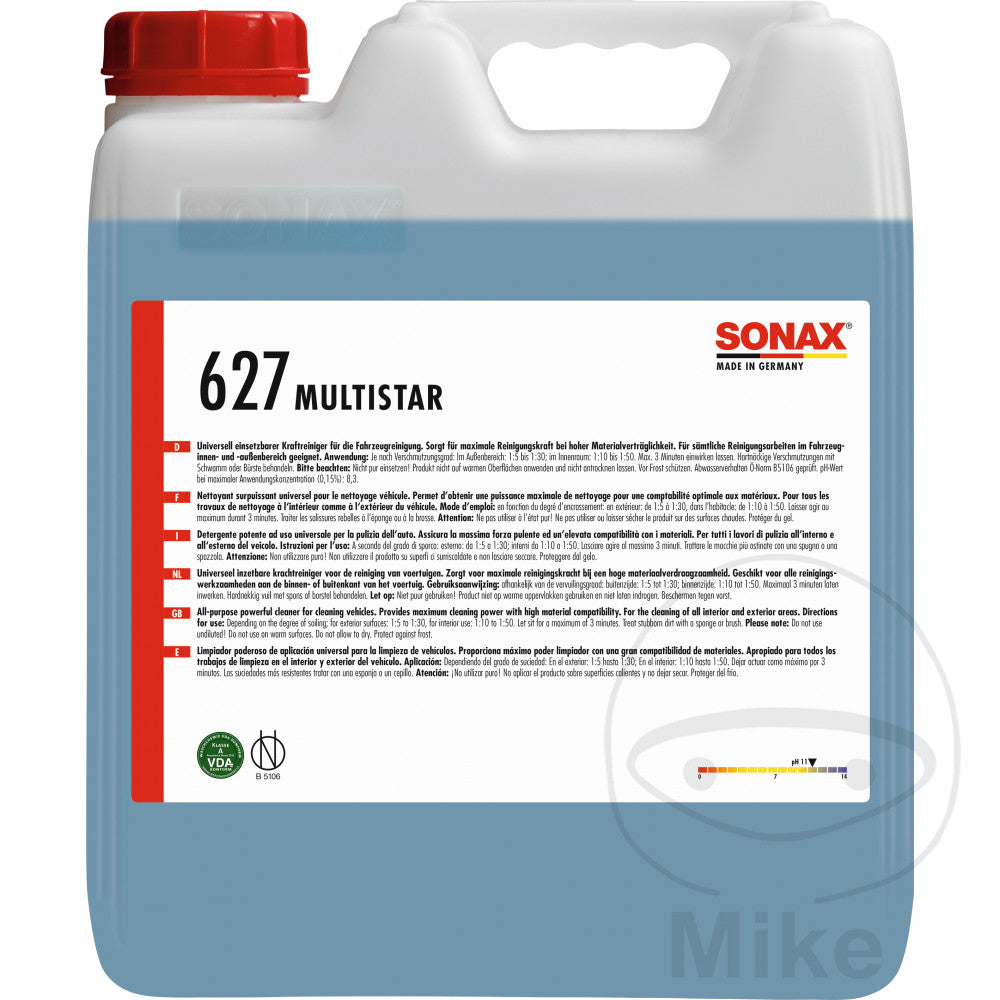 Nettoyant Universel 10 litres Sonax Station de lavage SX MULTISTAR
