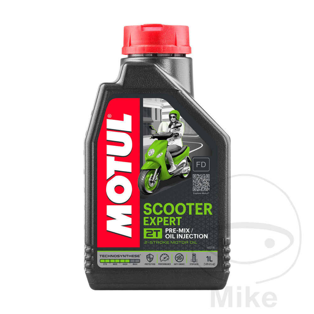 Huile Moteur 2 temps Motul HC-Synthèse Scooter Expert 1 L