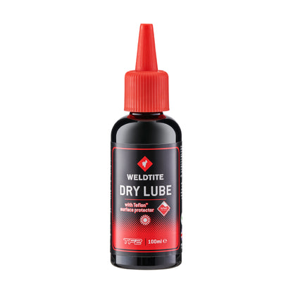 Lubrifiant chaîne vélo Weldtite TF2 dry lube au téflon conditions sèches 100 ml
