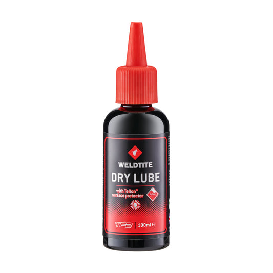 Lubrifiant chaîne vélo Weldtite TF2 dry lube au téflon conditions sèches 100 ml